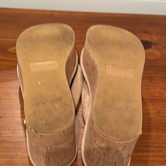 Veronica Beard Geno Wedge Cork Sandals - Picture 9 of 10